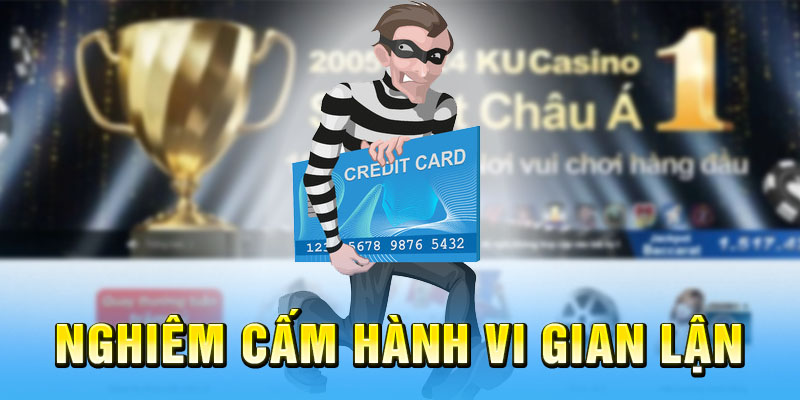 Nghiêm cấm tuyệt đối hành vi gian lận trong sảnh chơi KUBET